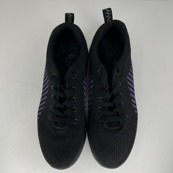 DYKHMiLY Composite Toe Black/Purple Womens Size 8.5 Safety Shoes Mesh Sneakers - Picture 5 of 9